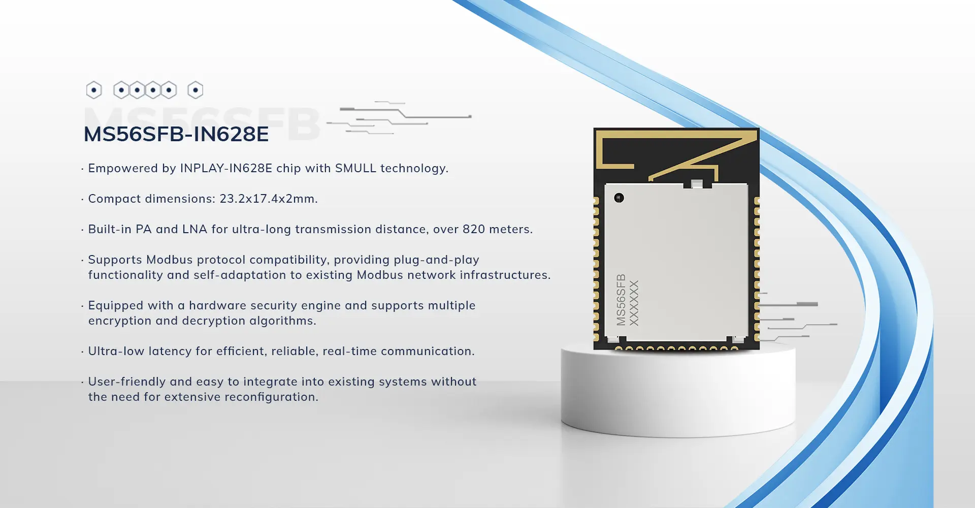 MS56SFB-IN628E Bluetooth Module