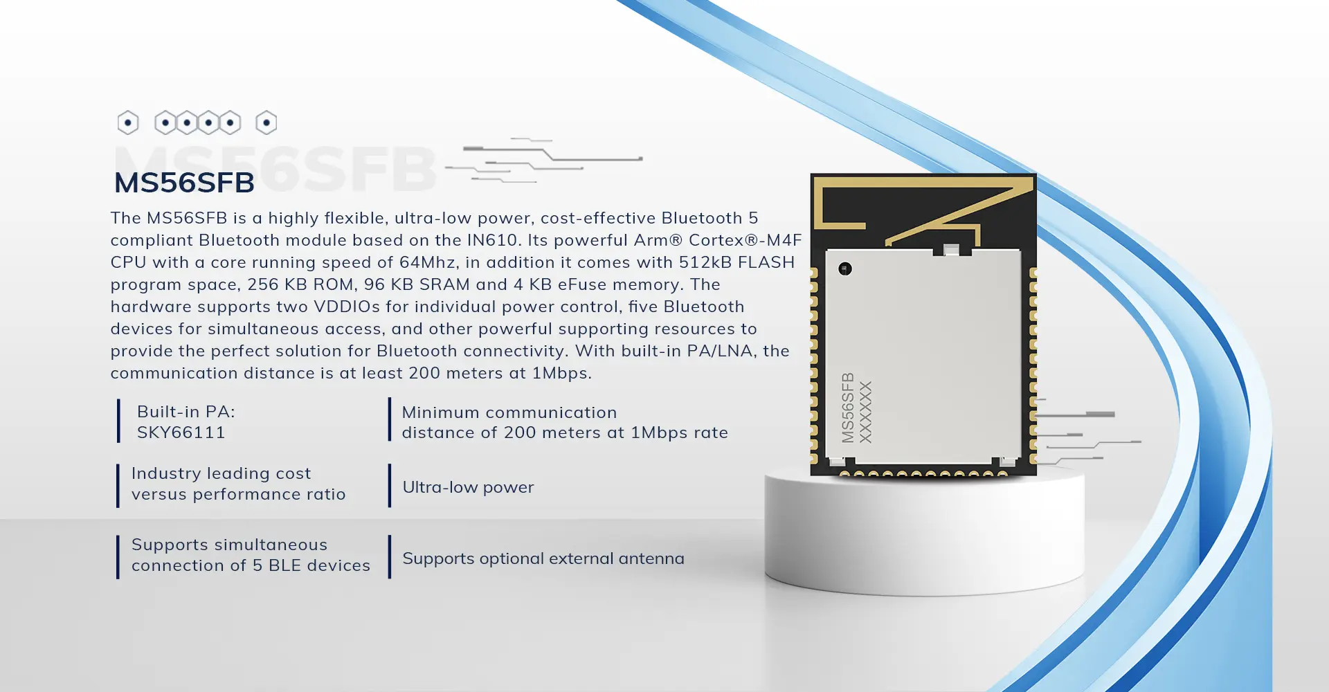 MS56SFB Bluetooth Module